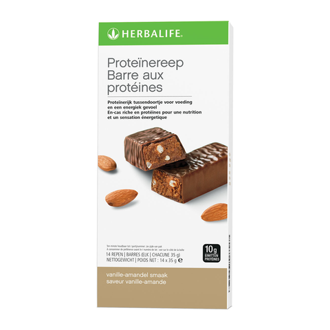 Proteïnereep - vanille amandel - 14 repen