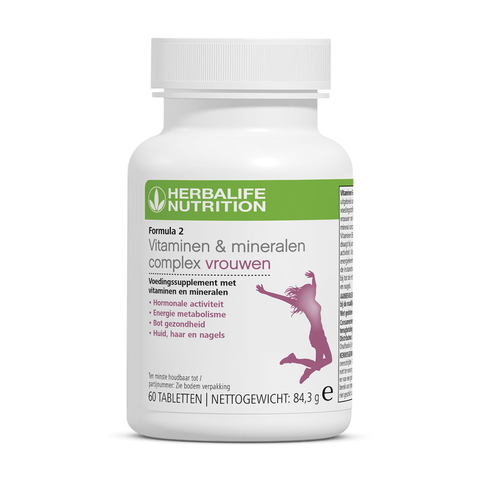 Formula 2 - Vitaminen & Mineralen Complex Vrouwen