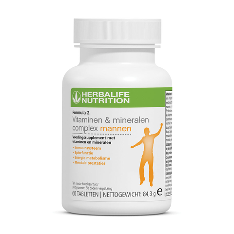 Formula 2 - Vitaminen & Mineralen Complex Mannen